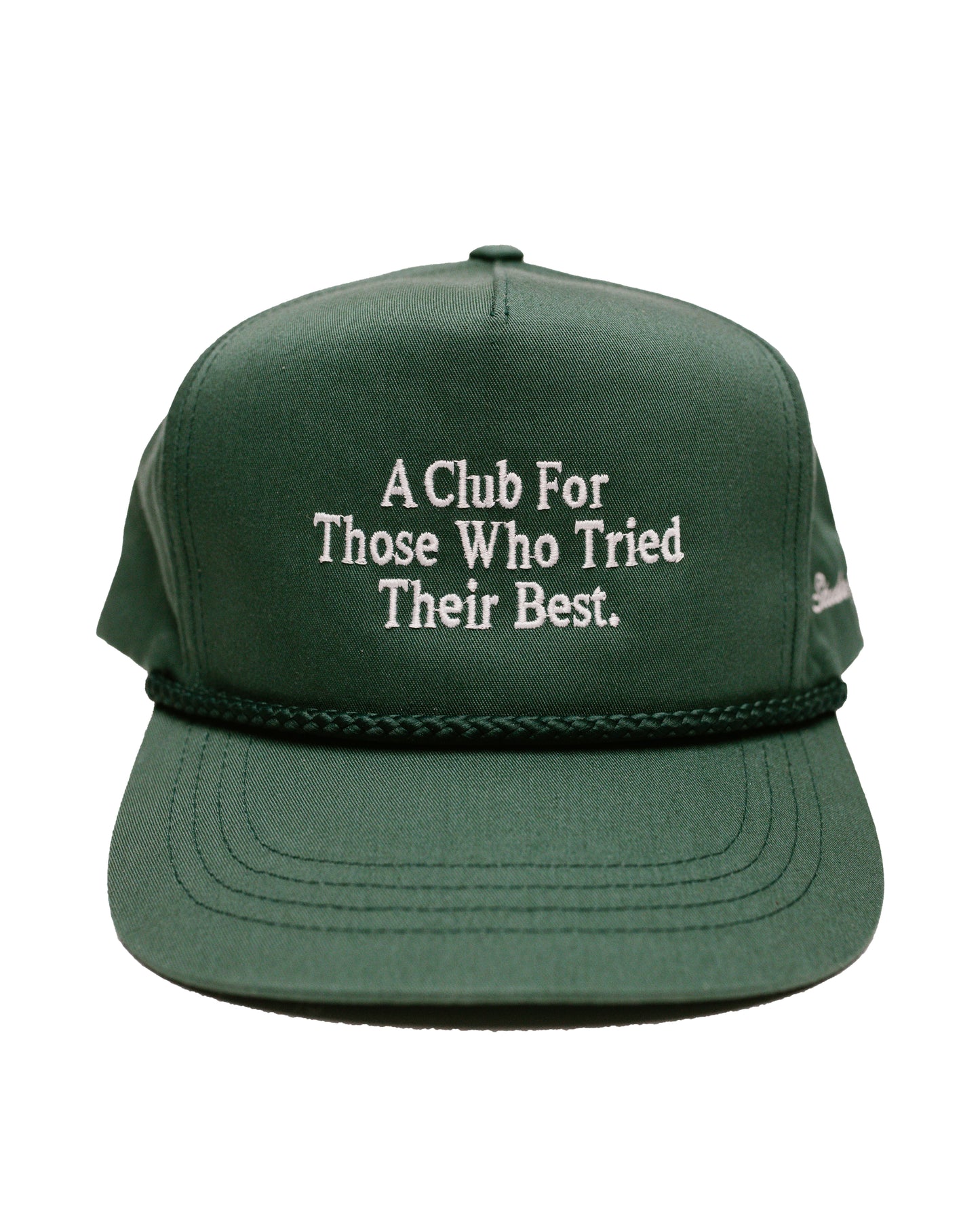 Club Members Snapback - fairway Green