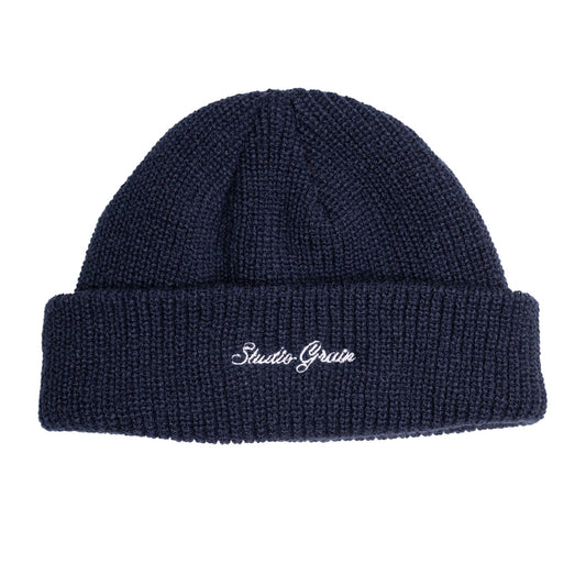 Fisherman beanie - navy